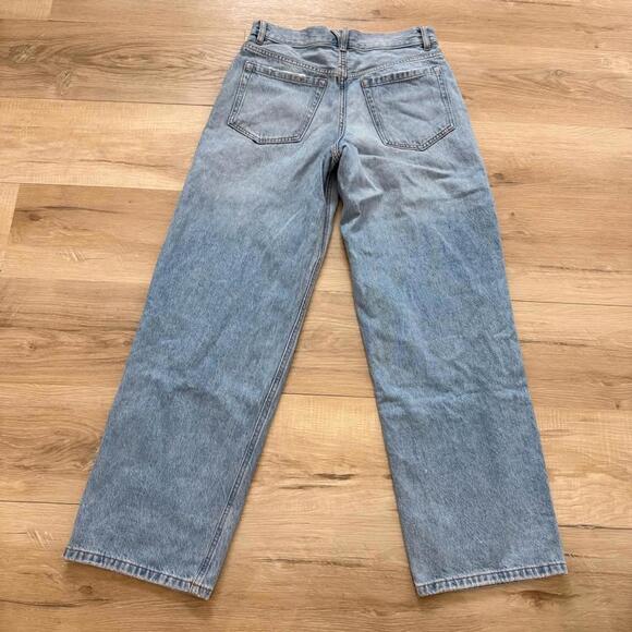 Garage Denim Low Rise Baggy Jeans Light Wash Women's 03/26 - Picture 3 of 4